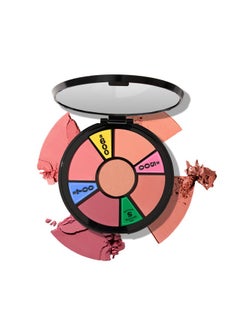 LAURA GELLER NEW YORK LAURA GELLER NEW YORK x Wheel of Fortune Limited Edition Collab The Wheel Blush Palette 5 pc Multi-Finish Blushes  - Image 1