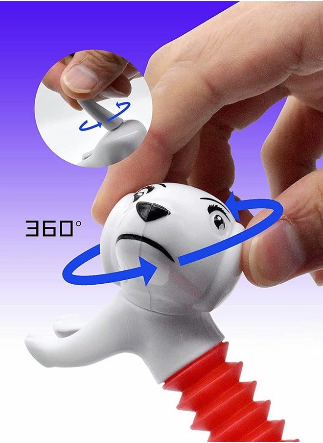 GROIC 2 Pack Pop Tubes Fidget Dog Toys Fun Spring Toddler Flexible and Variable with Sound New Stress Relief Fidgets Gift for Boys Girls  - Image 4