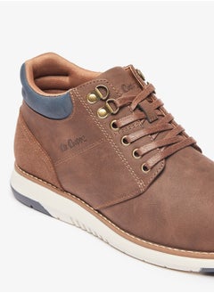 Men's Panelled Lace-Up Chukka Boots - pzsku/Z6141DACDD971A5FB341FZ/45/_/1725727802/259eade6-0453-41bd-a5e2-bc3b881c8d5b