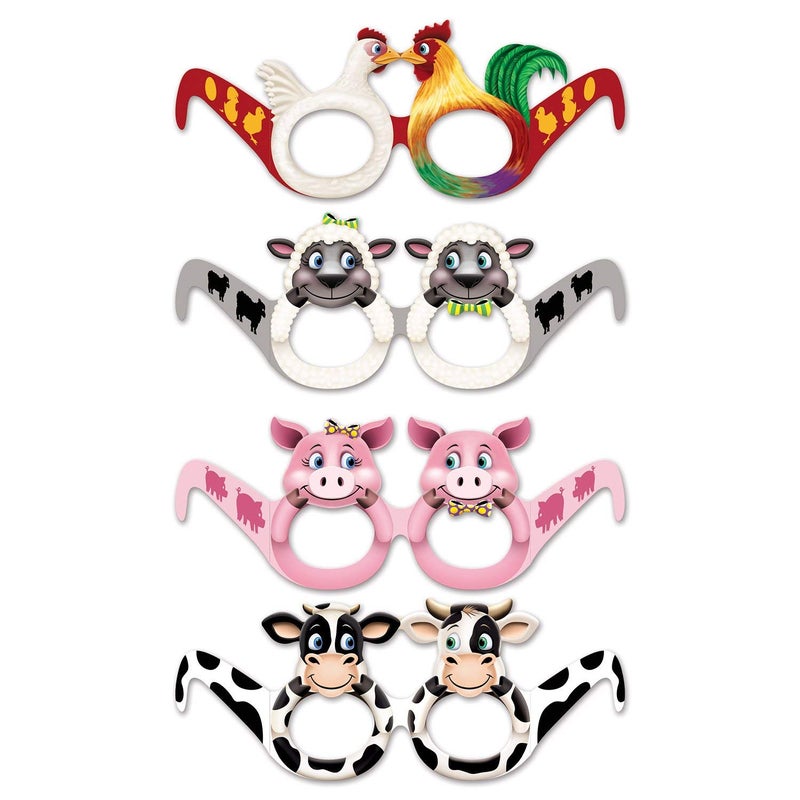 Beistle Farm Animal Eyeglasses - Image 3