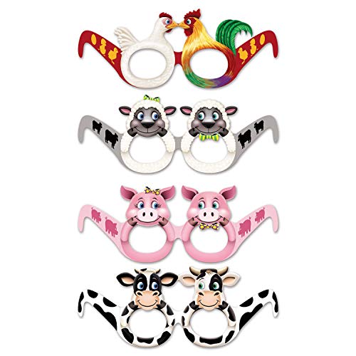 Beistle Farm Animal Eyeglasses - Image 1