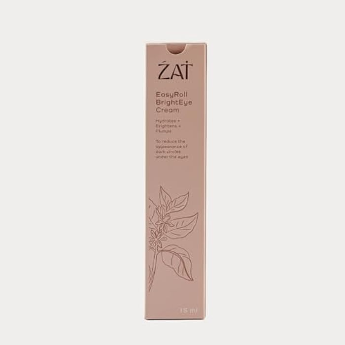ZAT Easy Roll Bright Eye Cream, 15 ml, Hydrating Under Eye Treatment for Dark Circle | Vitamin A&E | Panthenol & Other Natuaral Ingredients - Image 5