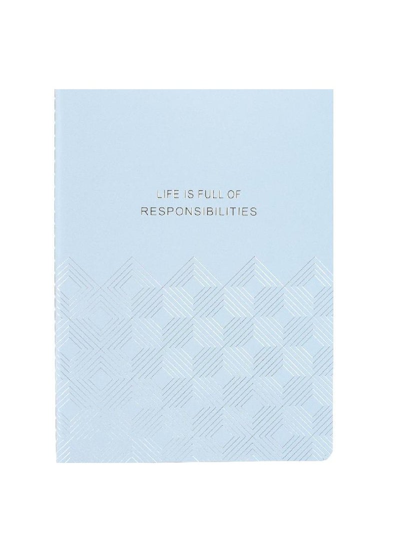 ROCO Notebook "Life is Full of Responsibility"B562 Sheets - Image 1
