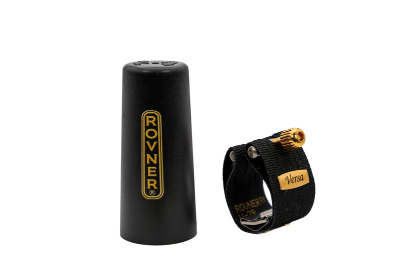 Rovner Ligature & Plastic Cap for Tenor Slim Saxophone - Versa Ligature for Metal Mouthpiece (V-2M) - Image 2