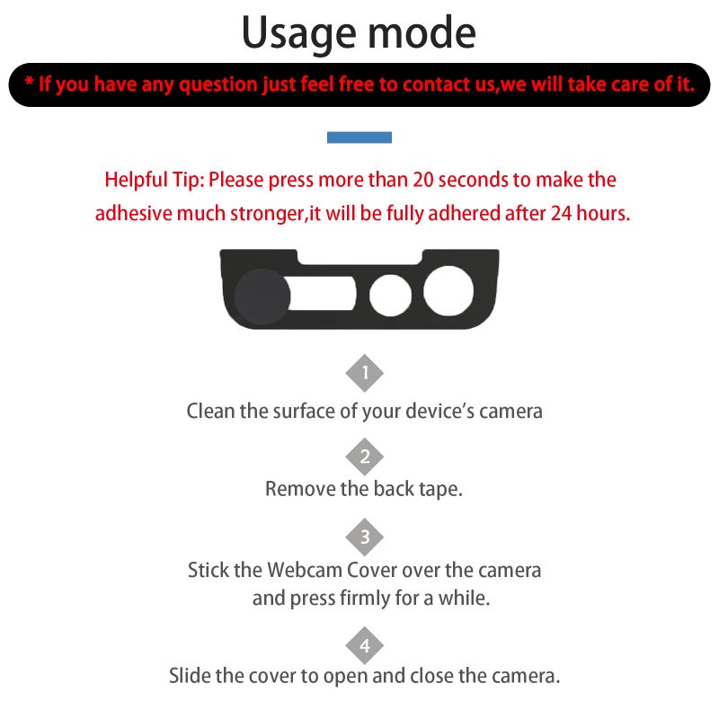 EYSOFT Phone Front Camera Cover,Webcam Cover Compatible for Phone 14,Phone 14 Plus,Phone 13,Phone 13 Mini,Phone 13 Pro,Phone 13 Pro Max,Protect Privacy and Security,Not Affect Face ID, 2 Pack-Black - Image 2