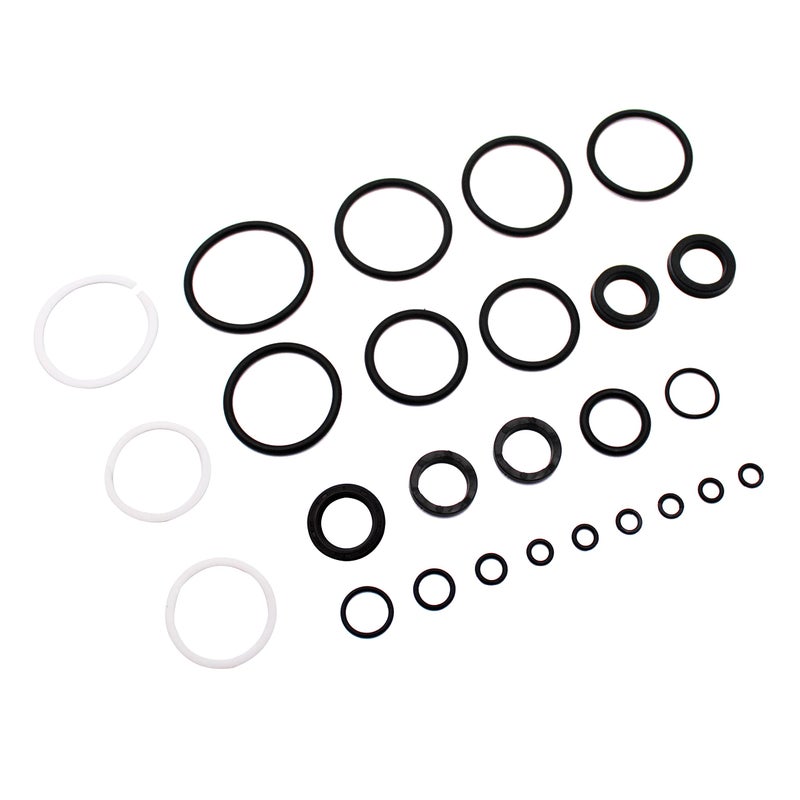 ShineUs Tilt Trim Seal Kit 1997 & Up 115225FS Fast Strike Power Compatible with Yamaha Boat Power Units 115HP 150HP 175HP 200HP (Some 225HP 250HP) Showa & 63P-43800-00-4D 64E-43822 with More O-Ring