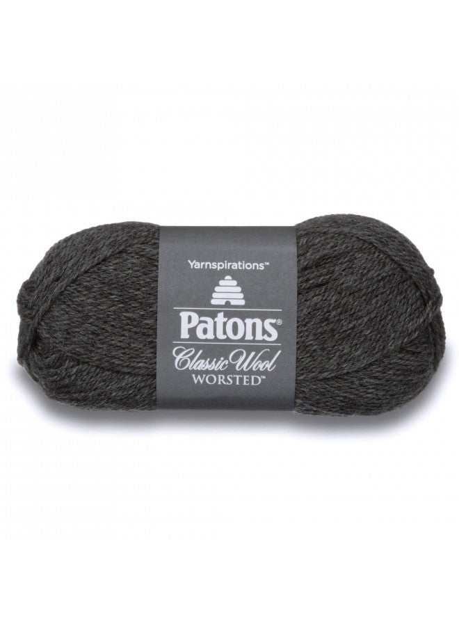 Patons خيوط صوف باتون الكلاسيكية، مزيج رمادي داكن (244077-225) - Image 1