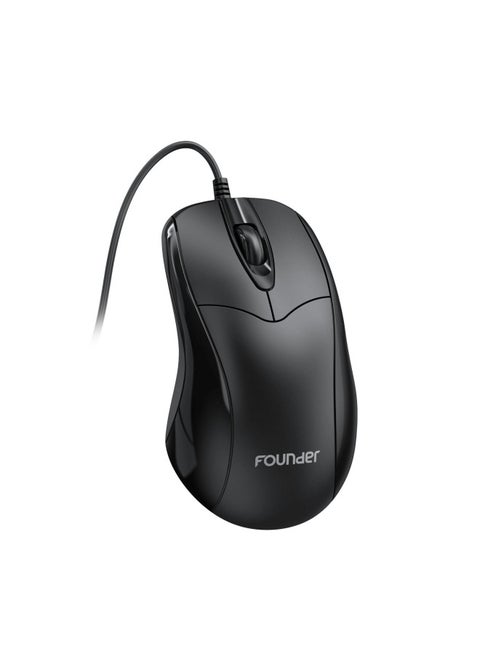 AOC Computer Wired Mouse Business Office Game Home Desktop Notebook USB Mouse Spot Wholesale-Color:Fangzheng M110 Mouse