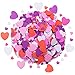 Elcoho 1000 Pieces Foam Adhesive Heart SelfAdhesive Heart Shaped Foam Stickers Valentines Day DIY Craft Stickers for Home Decoration - Image 3