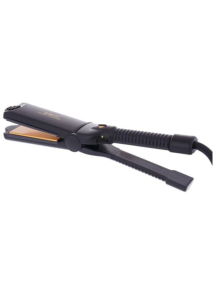 كونير برو Conair Ceramic Instant Heat Hair Straightener, Black Cs19Cme - Image 1