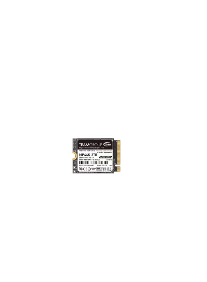 Team Group - Team Group MP44S M.2 2230 2TB PCIe 4.0 x4 with NVMe, STEAM Deck Compatible SSD | TM5FF3002T0C101 - Image 1