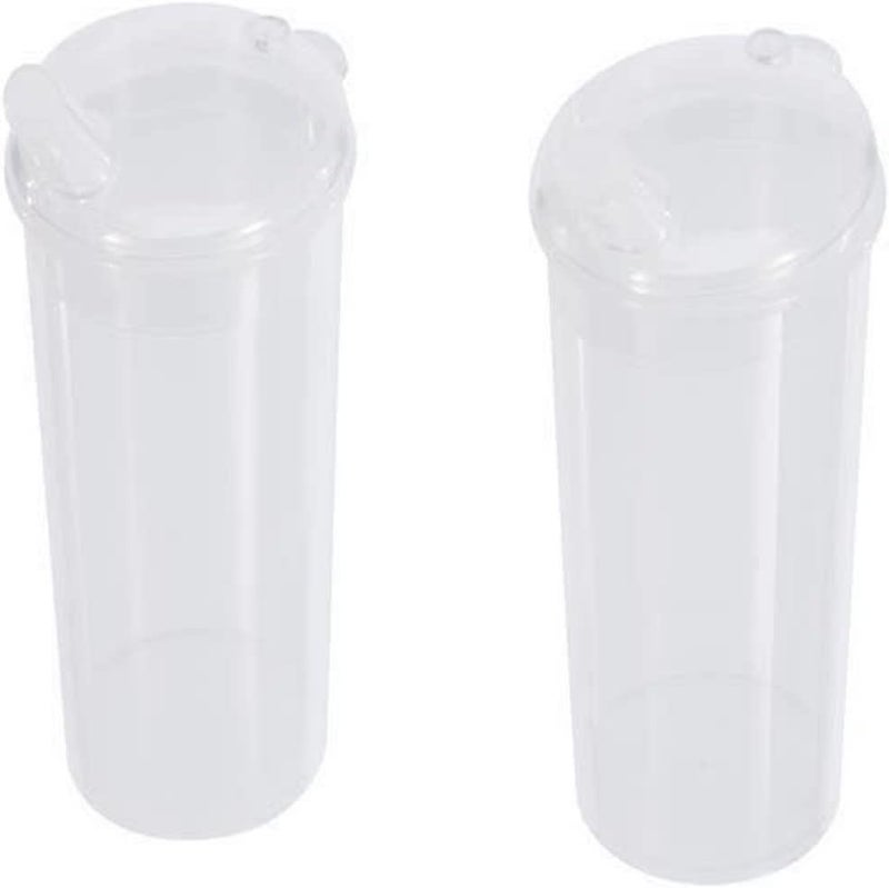 HOMECRAFT Feeding Cup with 8mm Spout Easy Grip Plastic Beaker with Measurement Markings Drinking Aid for Elderly Disabled and Handicapped Users 250ml Dishwasher Safe Safe Liquid Consumption - Image 1