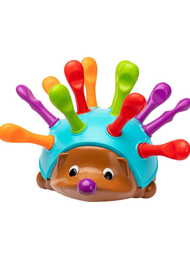 Spike ORiTi Spike The Fine Motor Hedgehog  oddler Learning Toys, Fine Motor and Sensory Toys, Educational Toys for Toddlers, - Image 1