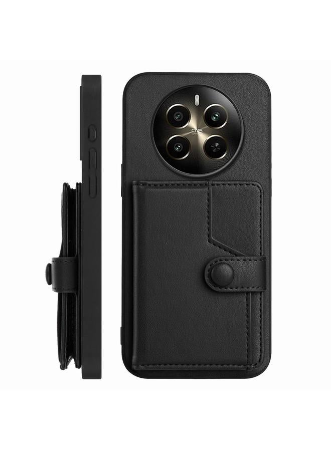 اس-توب جراب لهاتف Realme 12+ 5G / P1 5G مزود بزر وبطاقة وحافظة هاتف مضادة للسرقة بتقنية RFID - Image 2