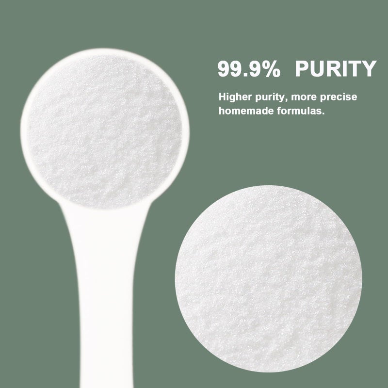 Sturelehub 1 oz Allantoin Powder 99.9% Purity, Cosmetic Grade, DIY Allantoin Emulsion, Cream, Lotion, Masks, Allantoin Helps to Hydrate and Moisturize The Skin - Image 2