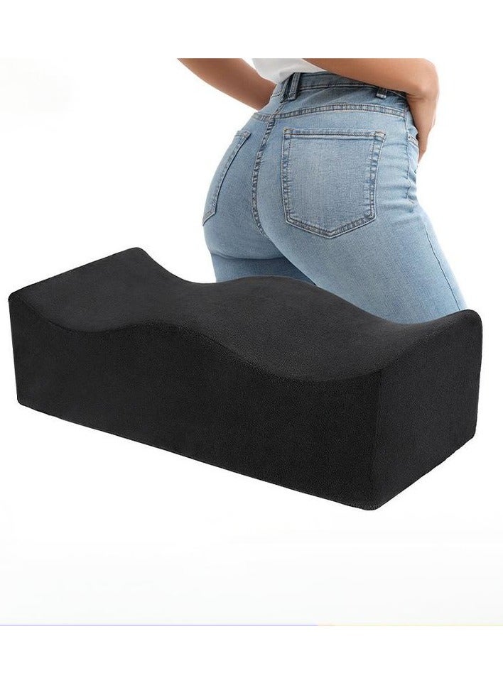 DUNISO Portable BBL Pillow, Memory Foam Seat Cushion, Brazilian Seat Lift Pillow (Post Surgery Recovery), Hip Support Cushion, Car, Office, Computer Chair Leg Support  - Image 1