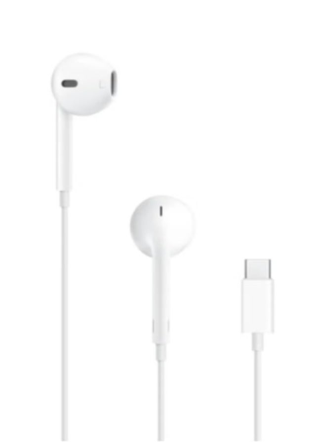 Generic - Earpods with USB C Wired Earbuds with Microphone & Volume Control, In-ear Headphones for iPhone 15 Pro Max, iPad Pro/Air, Samsung - Image 1