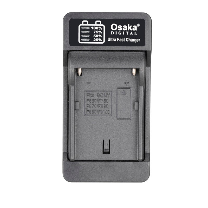 Osaka Ultra Fast Charger for Sony F960 F970 F980 F550 F750 Batteries - Image 3