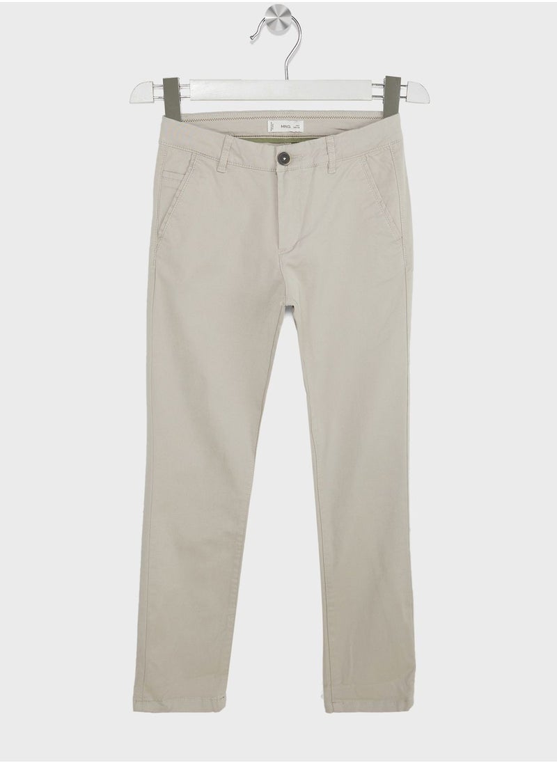 MANGO - Kids Essential Trousers - Image 1