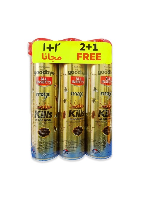 Goodbye All Insects Max Kills – 500ml | 2 + 1 FREE
