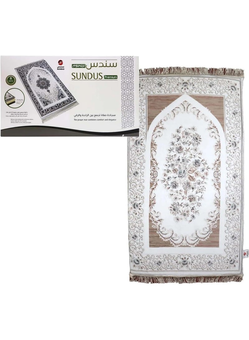 سندس سجادة سندس بريميوم لغرفة المعيشة وغرفة النوم | سجادة أرضية فاخرة وعصرية | ديكور منزلي متين بتصميم أنيق - تصميم 6 - Image 1