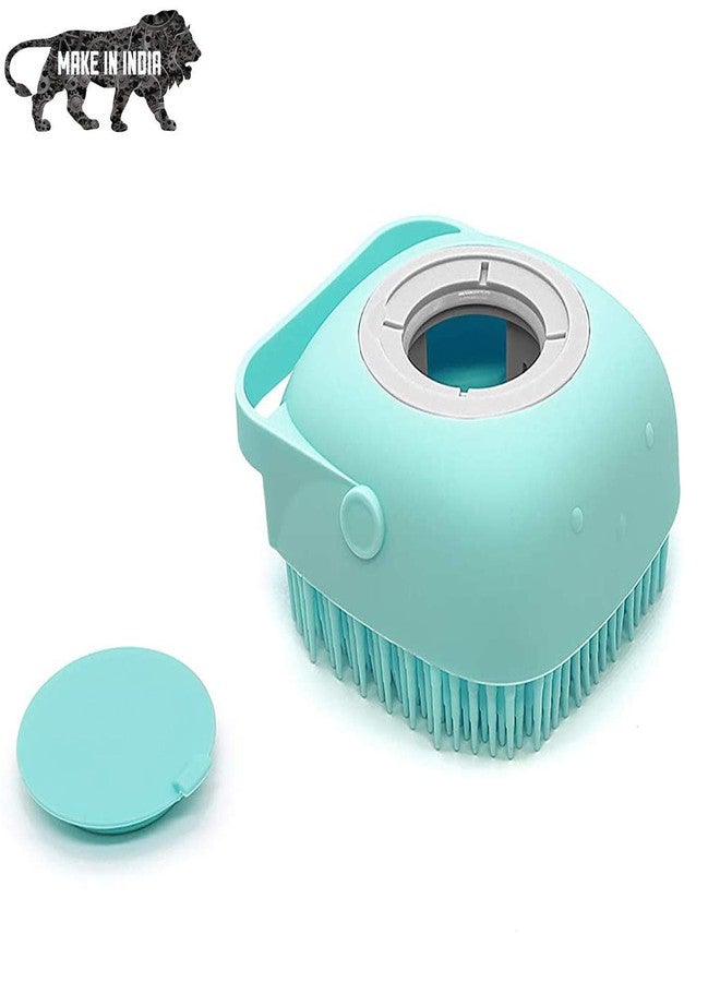 Perfect Pricee Bath Body Brush Silicone body scrubber Soft Bath Body Brush with Shampoo Dispenser - Skin Massage shower brush for men women kids unisex (Multicolor) (2 PCS) - Image 1
