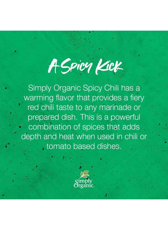 Simply Organic Spicy Chili Seasoning Mix, 1 Ounce Packet, Earthy Spice, Kosher, No Artificial Ingredients (Pack of 12) - Image 4