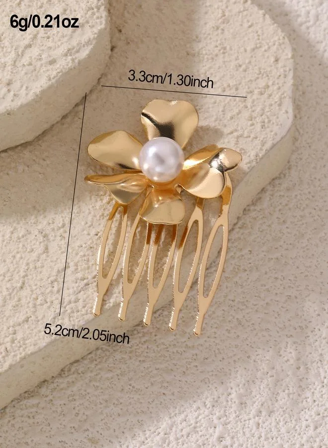 Take Two  Set of 3 - Faux Pearl Hair Pin for Women | Best Price UAE