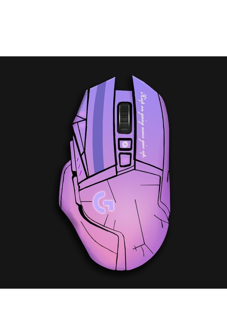 All Models Of Logitech G502 Wired/Wireless Mouse Protective Film, PVC Frosted Mouse Anti Slip Film,Preventing Hand Sweating, Anti Slip, Perfectly Fits The Mouse 