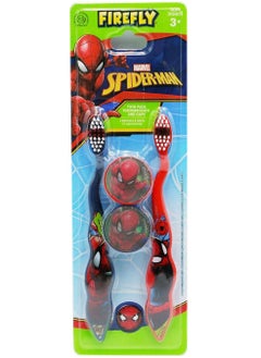 Firefly Fresh Spiderman Soft Toothbrush Multicolour 2 Pack 
