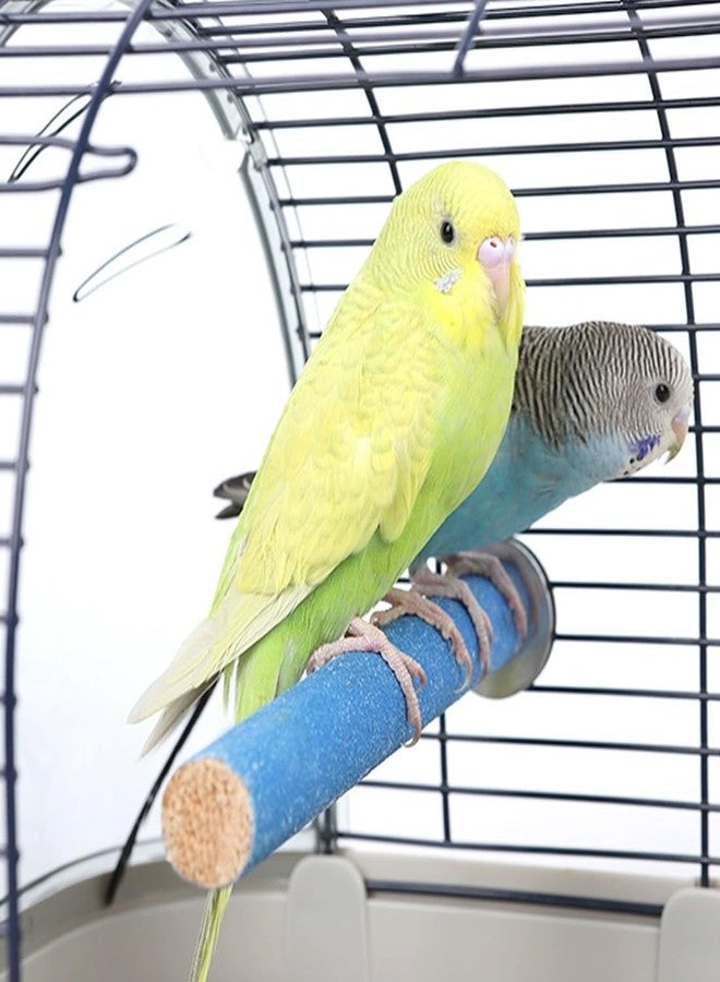 هامليدي هاميليدي 4 قطع من مجثم الببغاء، لعبة مجثم قفص الطيور، عصا طحن مخالب طبيعية للببغاوات المتوسطة الحجم، الببغاوات الصغيرة، الكوكاتيل، طيور الحب، عصا مضغ (متوسط) - Image 4