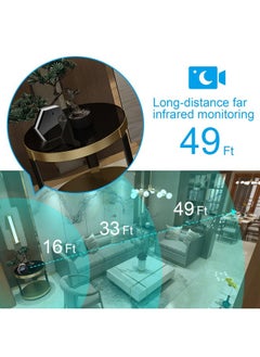General High-definition night vision home surveillance camera unplugged remote mobile phone can be connected to indoor security camera  - Image 4