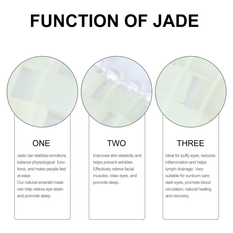 1pc Natural Stones Anti-Aging Facial Sleeping - Image 3