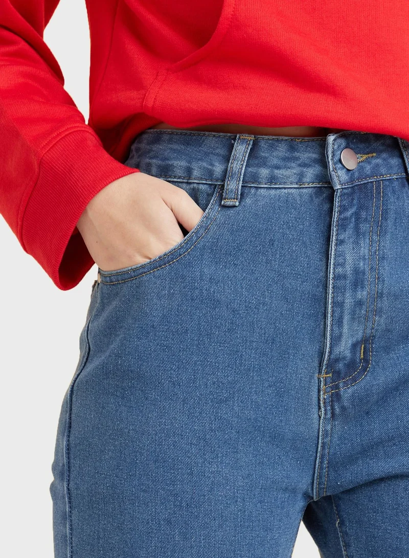 Styli High Waist Jeans