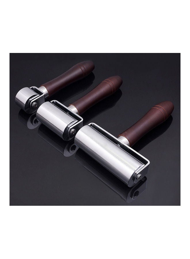 NIBEMINENT Leather Edge Press Creaser Trim Roller DIY Crafts Hand Push Tool Multicolour 18 x 8 5cm - Image 4