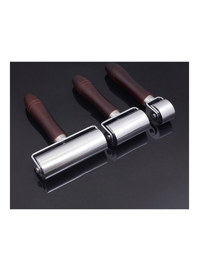 NIBEMINENT Leather Edge Press Creaser Trim Roller DIY Crafts Hand Push Tool Multicolour 18 x 8 5cm - Image 5