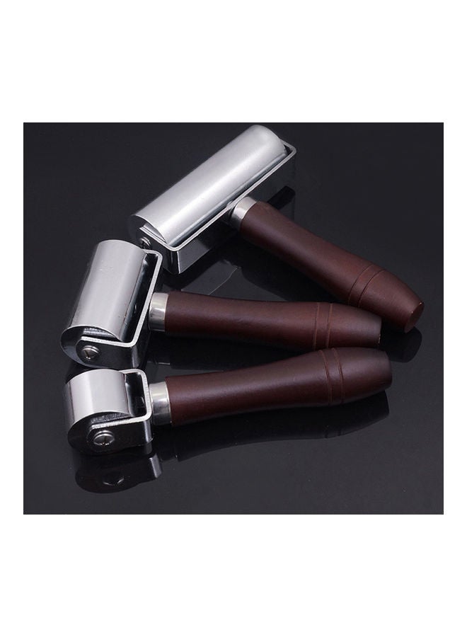 NIBEMINENT Leather Edge Press Creaser Trim Roller DIY Crafts Hand Push Tool Multicolour 18 x 8 5cm - Image 2