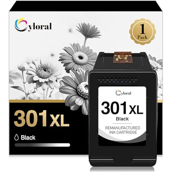 301XL INK CARTRIDGES COMPATIBLE WITH HP 301 301 XL (BLACK) WORK WITH OFFICEJET 2620 2622 4630 ENVY 4500 4504 5530 DESKJET 2540 3050 2510 1510 1000 1050 2050 3050A PRINTER (1 PACK) - Image 2