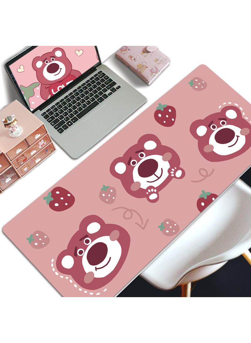 Toy Story Lots-o'-Huggin' Bear Gaming Mouse Pad Extended Large Mat Desk Pad Stitched Edges Mousepad Long Mouse Pad And Non-Slip Rubber Base Mice Pad 800X300X4mm - Image 1