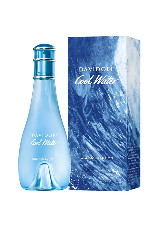 Davidoff Cool Water Woman Oceanic Edition Eau De Toilette 100ml - Image 2