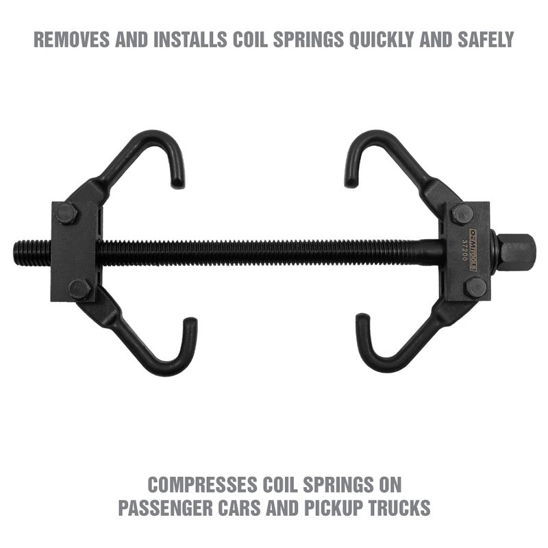 OEMTOOLS 37200 Coil Spring Compressor, Compress Coil Springs on All Passenger Trucks & Autos, Safety Tool for Installing & Removing Coil Springs, Fits Most Macpherson Coil Springs - Image 3