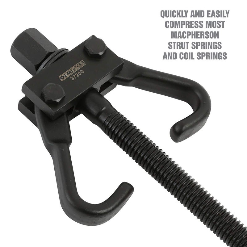 OEMTOOLS 37200 Coil Spring Compressor, Compress Coil Springs on All Passenger Trucks & Autos, Safety Tool for Installing & Removing Coil Springs, Fits Most Macpherson Coil Springs - Image 4
