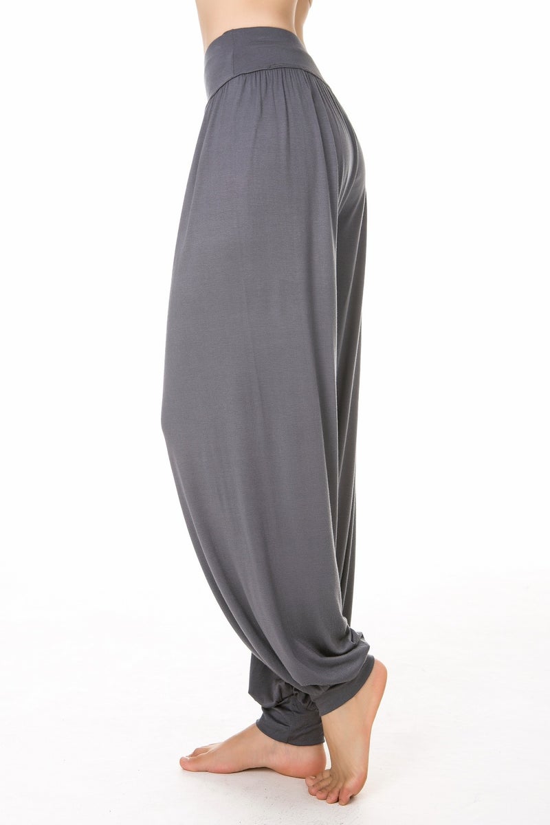 Qi Ta Women's Modal Yoga Pants Loose Dance Pants Bloomers Casual Long Pants Breathable - Image 1