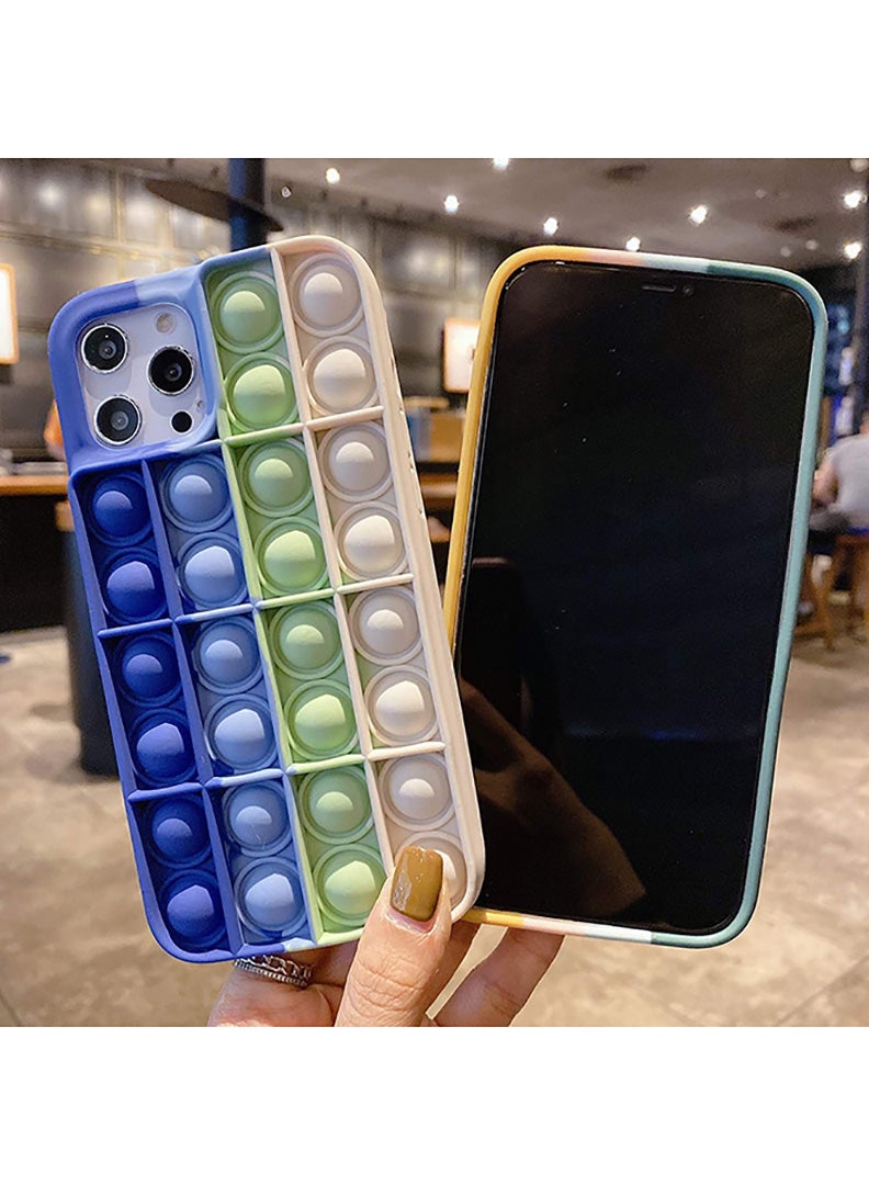 Theodor غطاء واقي لجراب لعبة فidget Push Pop Bubble لهاتف iPhone 11 Pro Max متعدد الألوان - Image 3