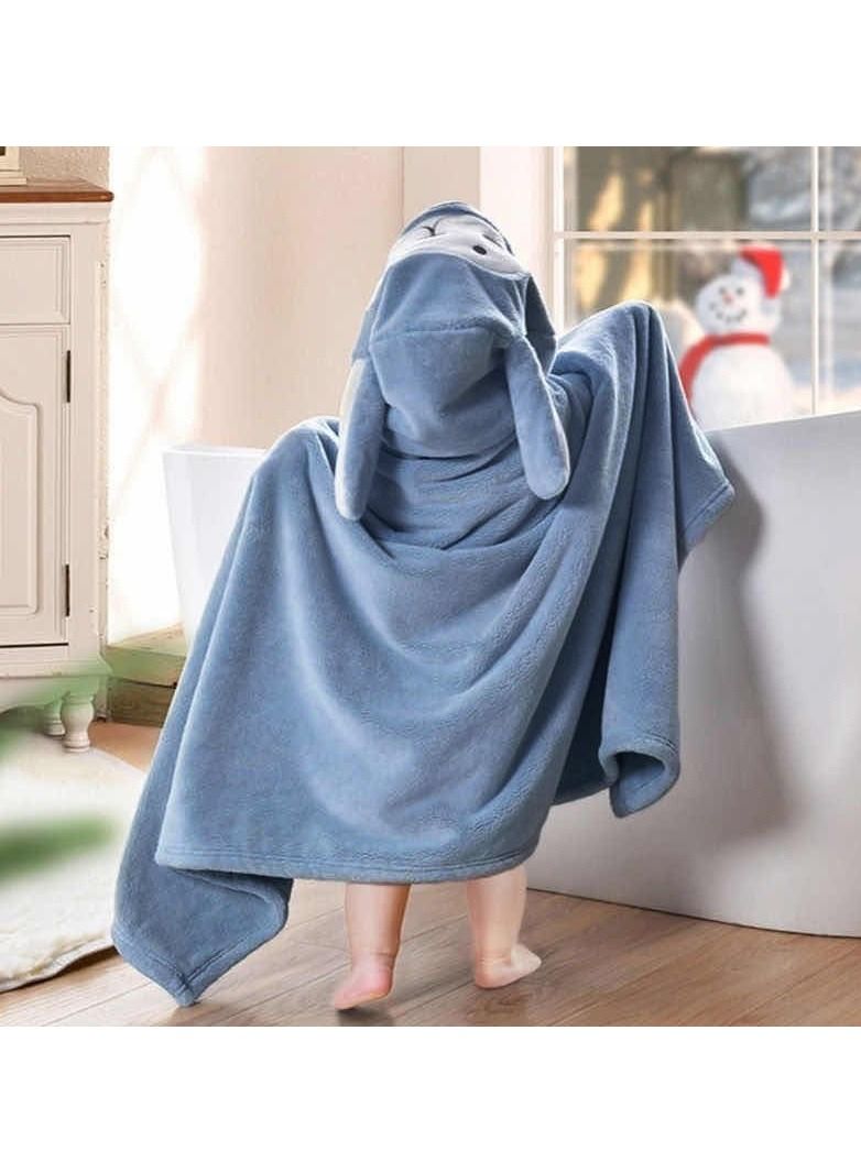 Pure Cotton With Hood Fine Fiber Cloaks Bath Towels
