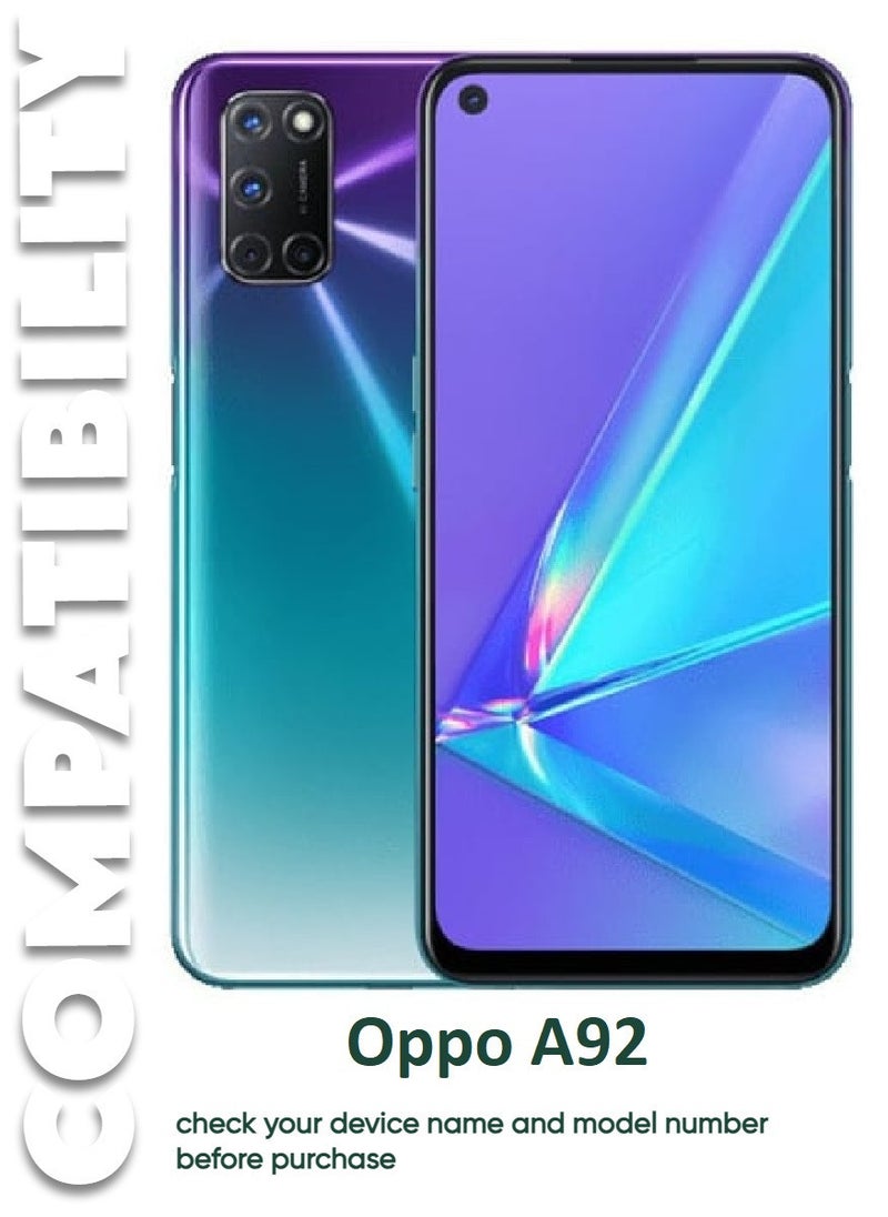 ACLIX Antistatic ESD Dustproof Premium Quality High Definition Tempered Glass Screen Protector Designed For Oppo A92 - Image 3
