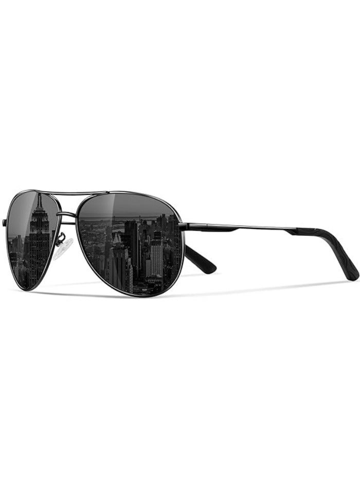 Generic Classic Aviator Polarized Sunglasses for Men Women Vintage Retro Style  - Image 1