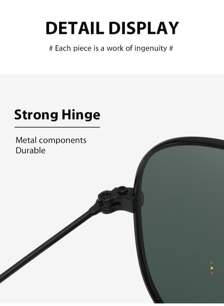 Generic Classic Aviator Polarized Sunglasses for Men Women Vintage Retro Style  - Image 5