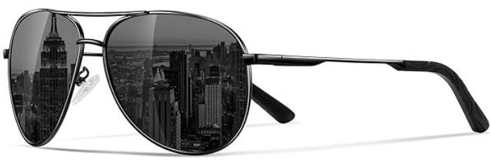 نظارات شمسية أفياتور كلاسيكية مستقطبة للرجال والنساء - ستايل رجعي أنيق - Image 1