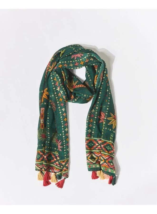 Chumbak  Palm Kilim Scarf for Women | Best Price UAE